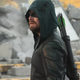 Stephen Amell as the Arrow.